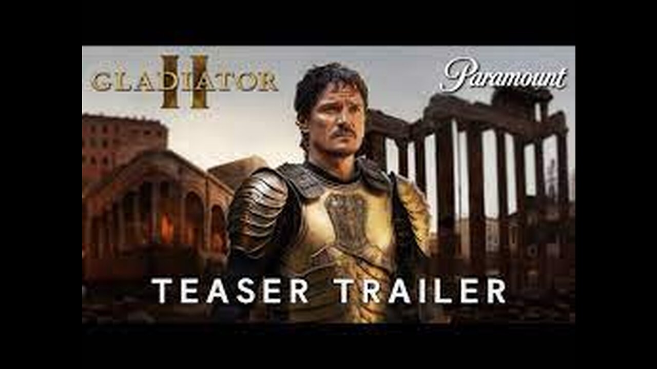 Gladiator 2 (2024) | TEASER TRAILER | Paramount | Pedro Pascal, Denzel Washington (4K)