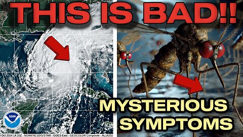 Unprecedented Hurricane Milton Rapidly Intensifies & Mysterious Mosquito Symptoms, Latest