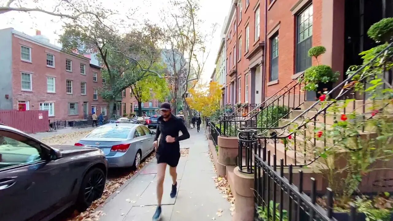 Autumn Walk in Brooklyn Heights