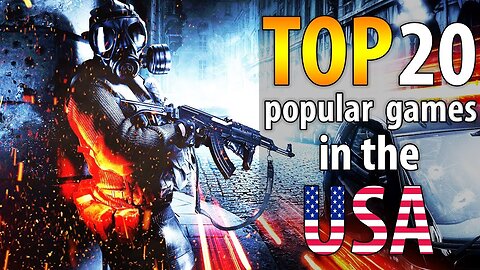 ✅ TOP 20 of the most popular PC games in the USA (2019) 🔥 What Americans play 👍 US Games Trends.