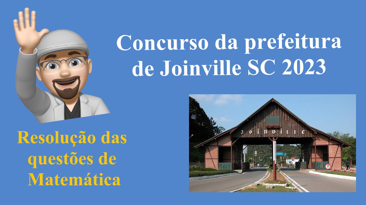 Matemática | Inequação do segundo grau | Concurso Joinville 2023