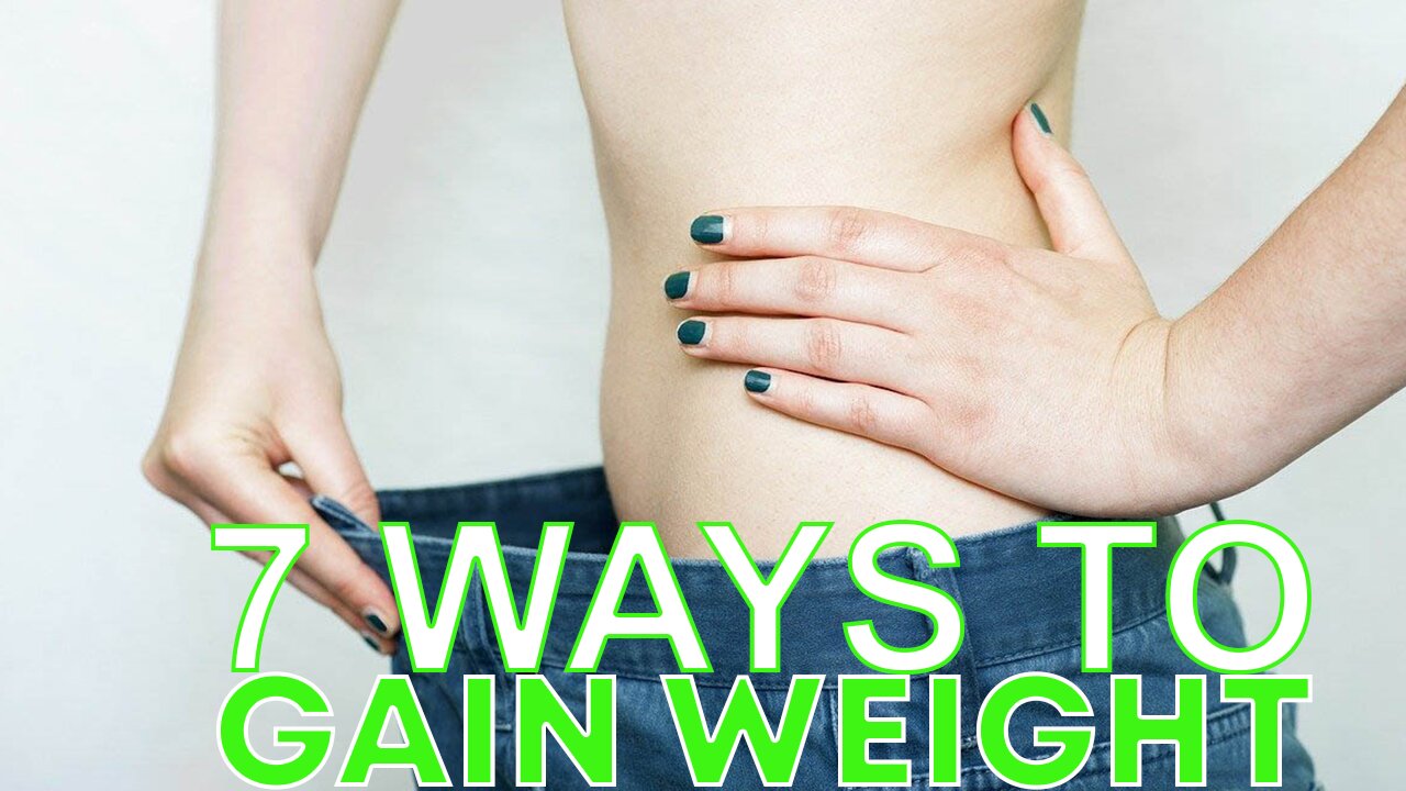 🏋️7 Ways To Gain Healthy Weight For Skinny People | Tiggio