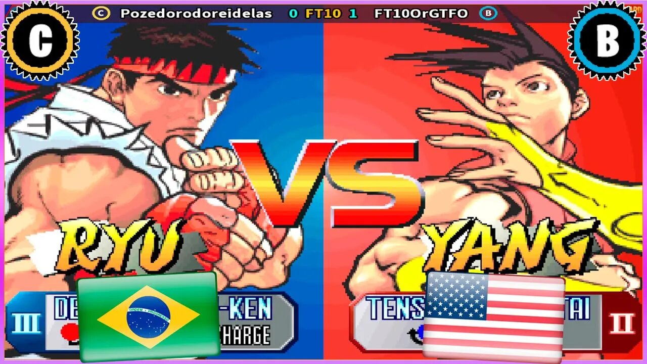 Street Fighter III 2nd Impact: Giant Attack (Pozedorodoreidelas Vs. FT10OrGTFO) [Brazil Vs. U.S.A.]