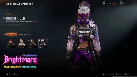 Tracer Pack Brightmare Mastercraft Ultra Skin Full Bundle Skin and Finishers