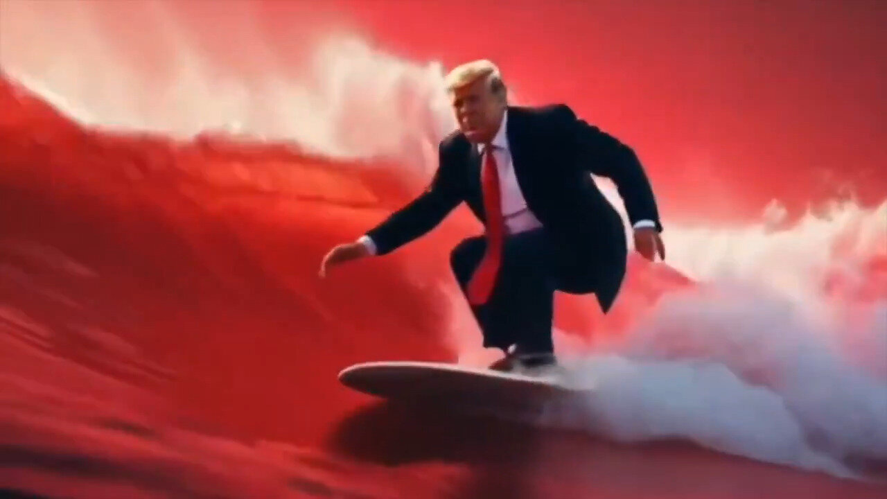 President Trump Rides The Red Wave Back To The White House!