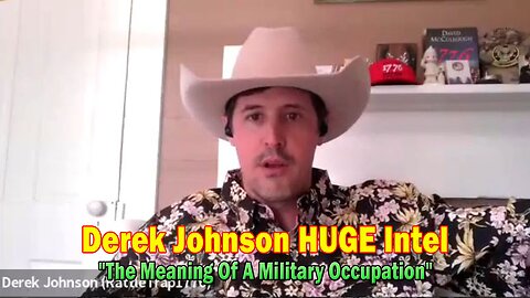 Derek Johnson HUGE Intel Sep 26: "The Meaning Of A Military Occupation"