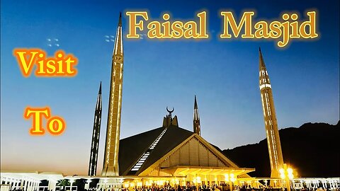 Visit to Faisal Masjid || Faysal Mosque || Islamabad Series #faisalmasjid #islamabad #traveldiaries