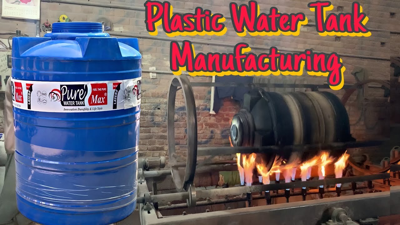 Plastic Water Tank Manufacturing Process Using Rotational Molding Method