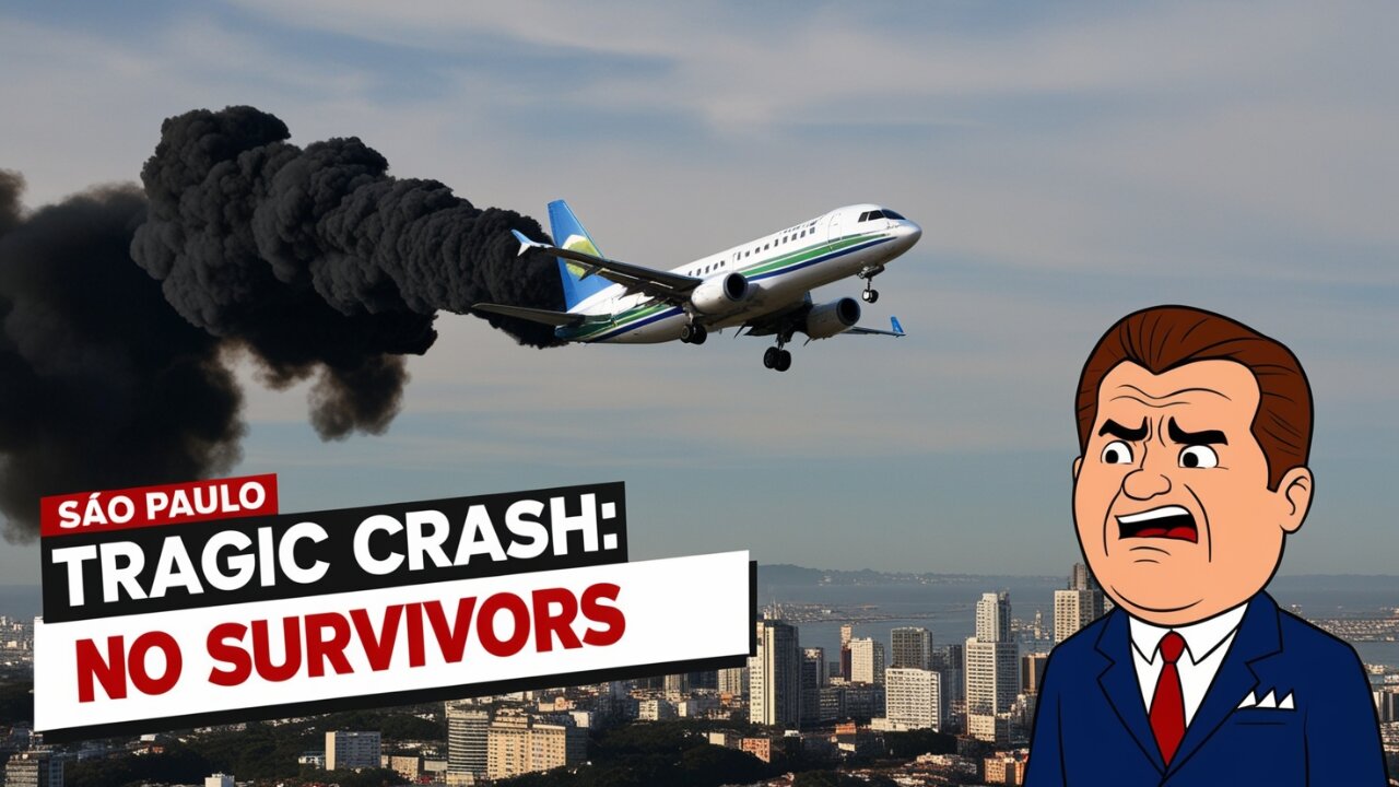 Tragic Brazil Plane Crash: Voepass Flight 2283 - No Survivors | August 2024