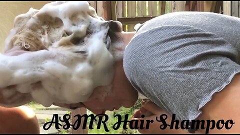 ASMR Up Close Hair Shampooing!