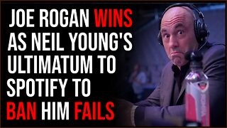 Neil Young Ultimatum To Ban Joe Rogan From Spotify FAILS, Joe Rogan Wins