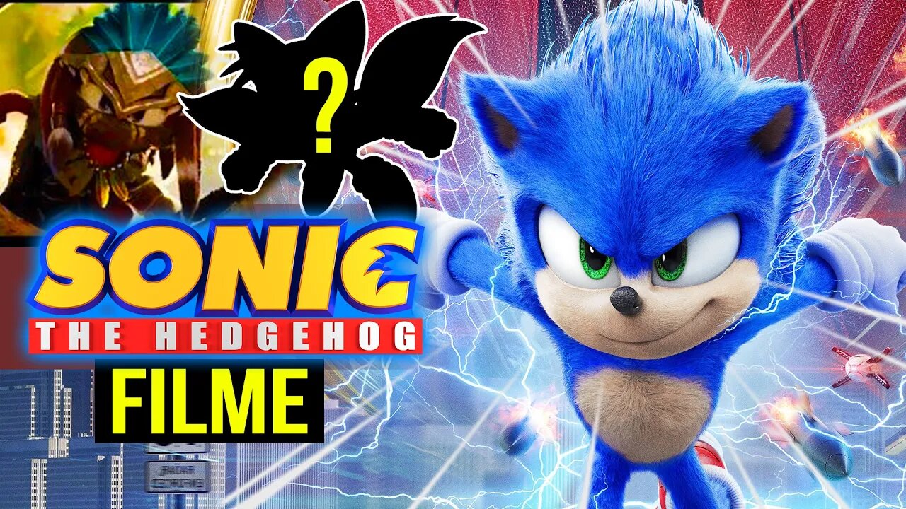 FILME do SONIC é IMPRESSIONANTE 😨| SONIC O FILME