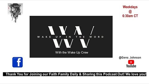 E. 948 - 2 Kings 6-9 "Wake Up In The Word"