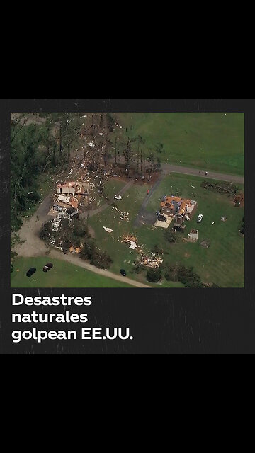 Un fuerte tornado destruye casas y negocios en EE.UU.