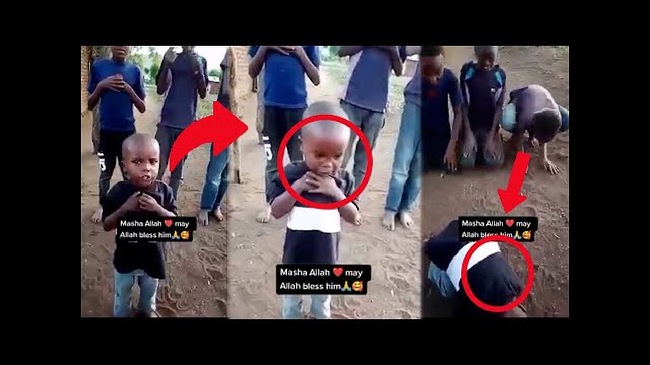 LITTLE BOY STUNS PEOPLE WITH THIS