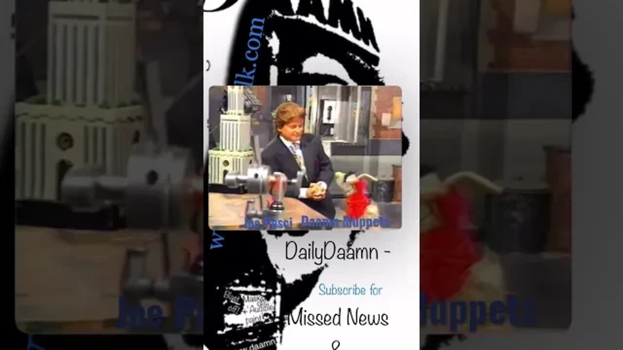 ‘Daamn-muppet-molestation’ w/ #JoePesci (#homealone) - DaamnTalk is #MissedNewsDiffViews - #dtdjø