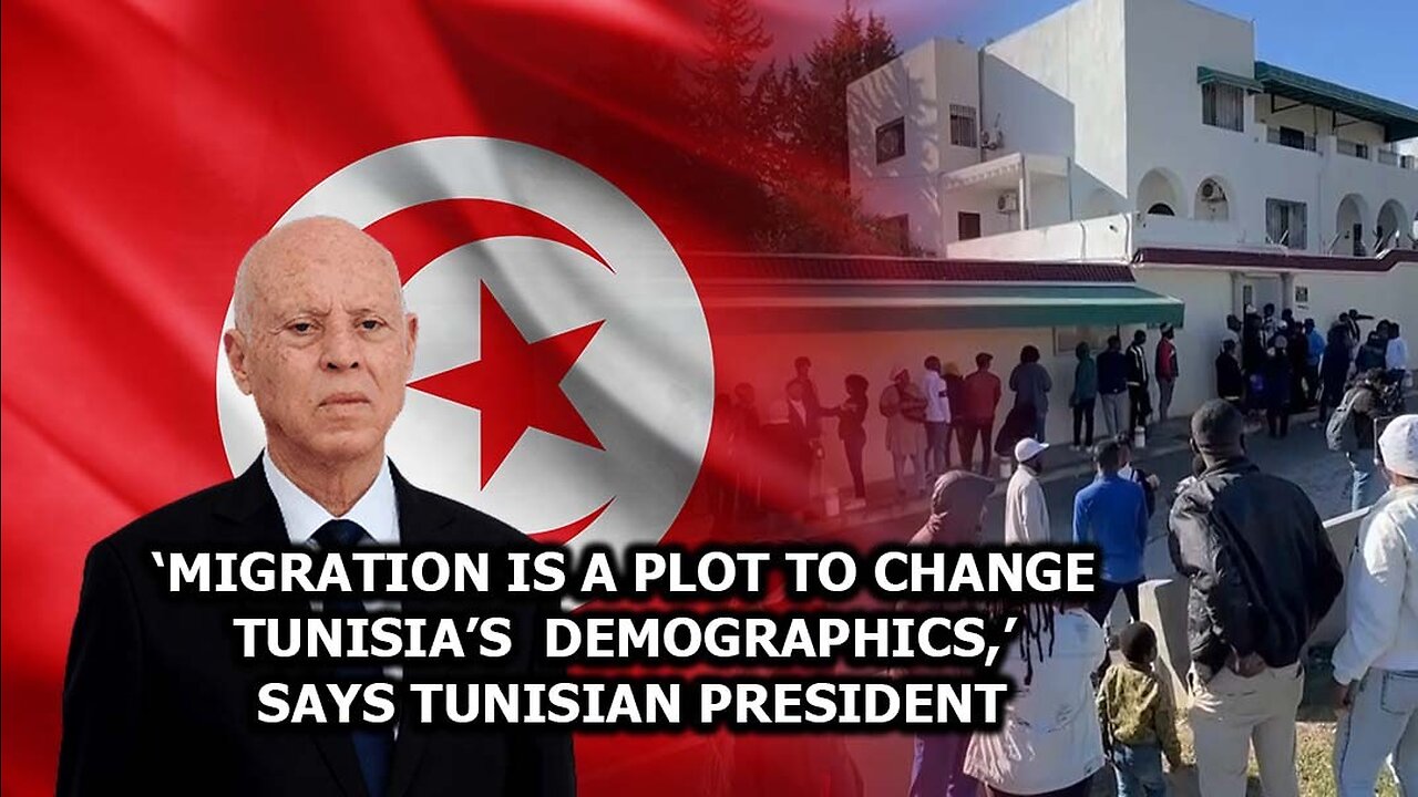 ‘Migration is a plot to change Tunisia’s demographics,’ says Tunisian president