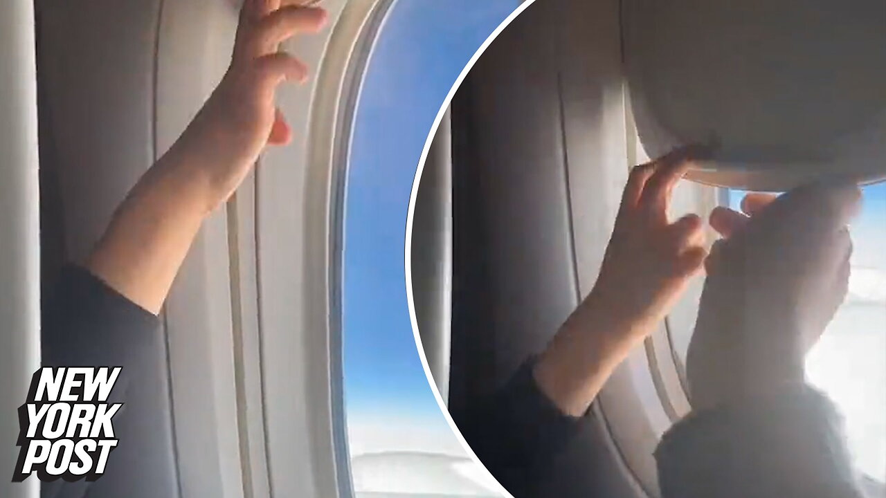 Viral TikTok sparks heated debate over airplane window shades