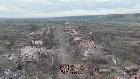 The first full video of Klishchiivka freed from the Russian occupiers - 80th SAB AFU