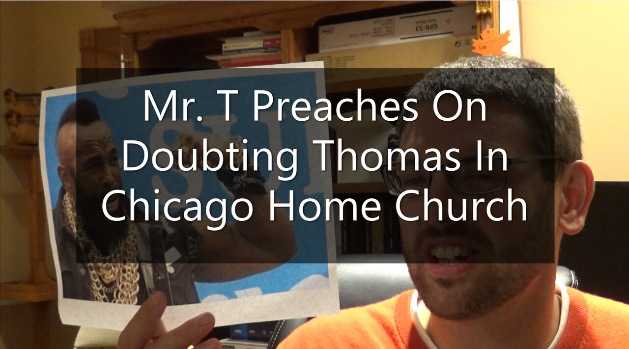 Mr. T Preaches On Doubting Thomas At Home Church In Chicago