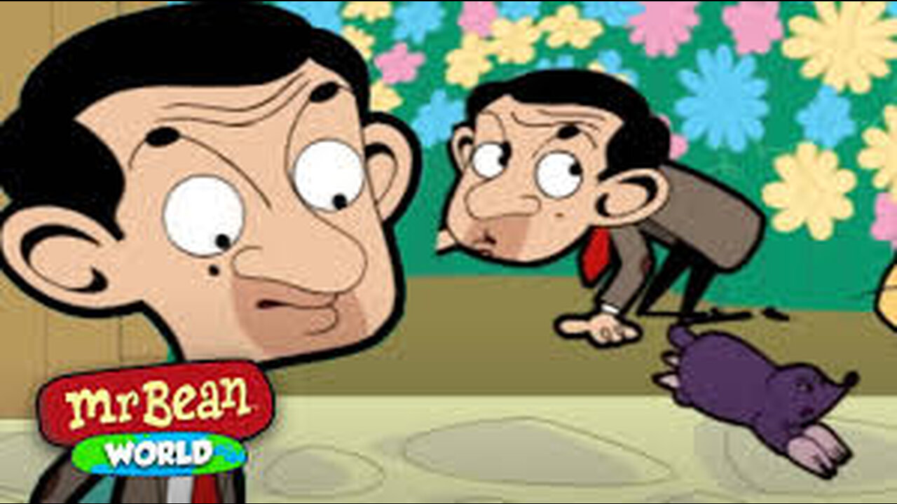 Mole madness mr bean animated episode 3 sesion 1 mr bean