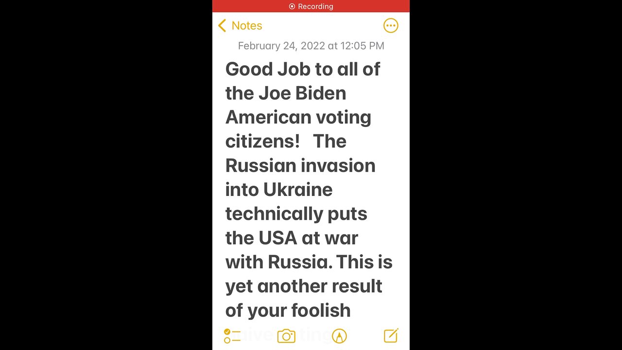 Russia/Ukraine invasion