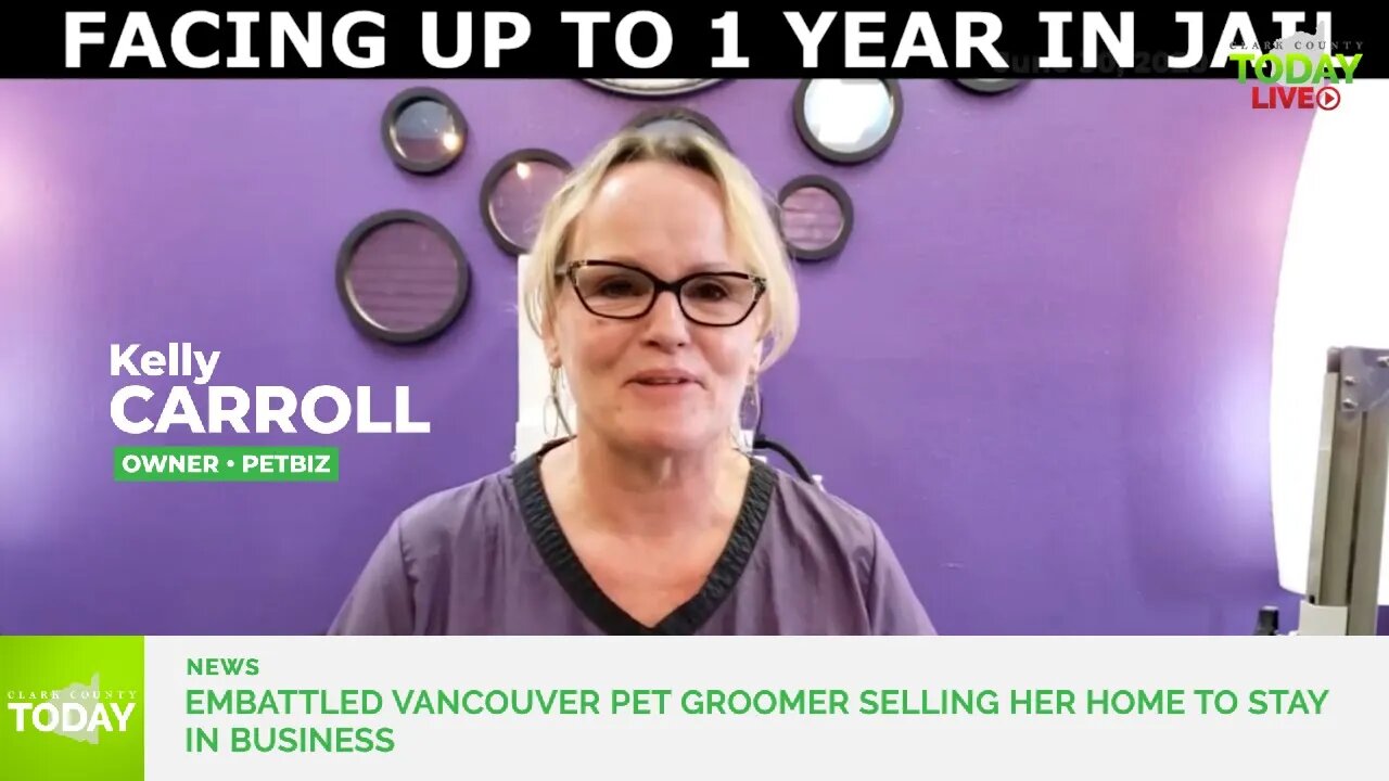 Embattled Vancouver pet groomer selling her home to stay in business