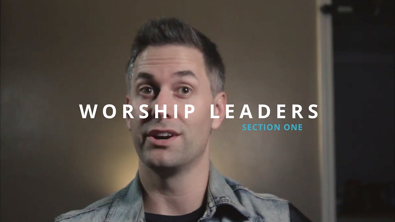 THE THREE APPLICATIONS - WORSHIP LEADERS