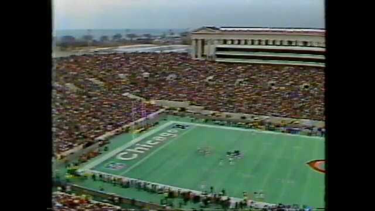 January 12, 1986 - Soldier Field As It Was & 'Crazy Like a Fox' Bumper