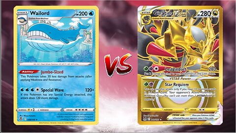 Pokemon TCG Online Wailord Frosmoth VS Giratina VSTAR!!