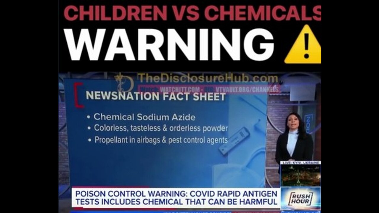 Destruction of the Earth's population through the poisoning of water, sweets and vaccines.