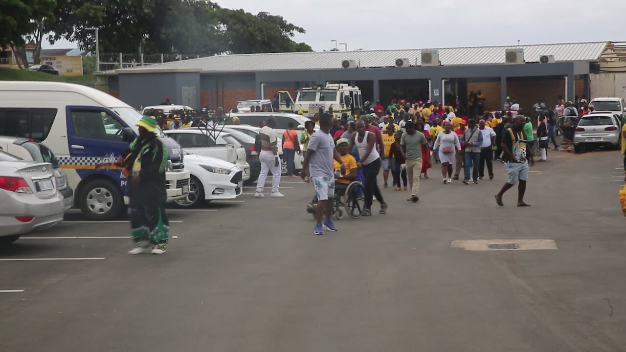 SOUTH AFRICA- Durban- ALL three accused of killing an ANC Councillor have been denied bail at Umlazi magistrate court.. (zWj)