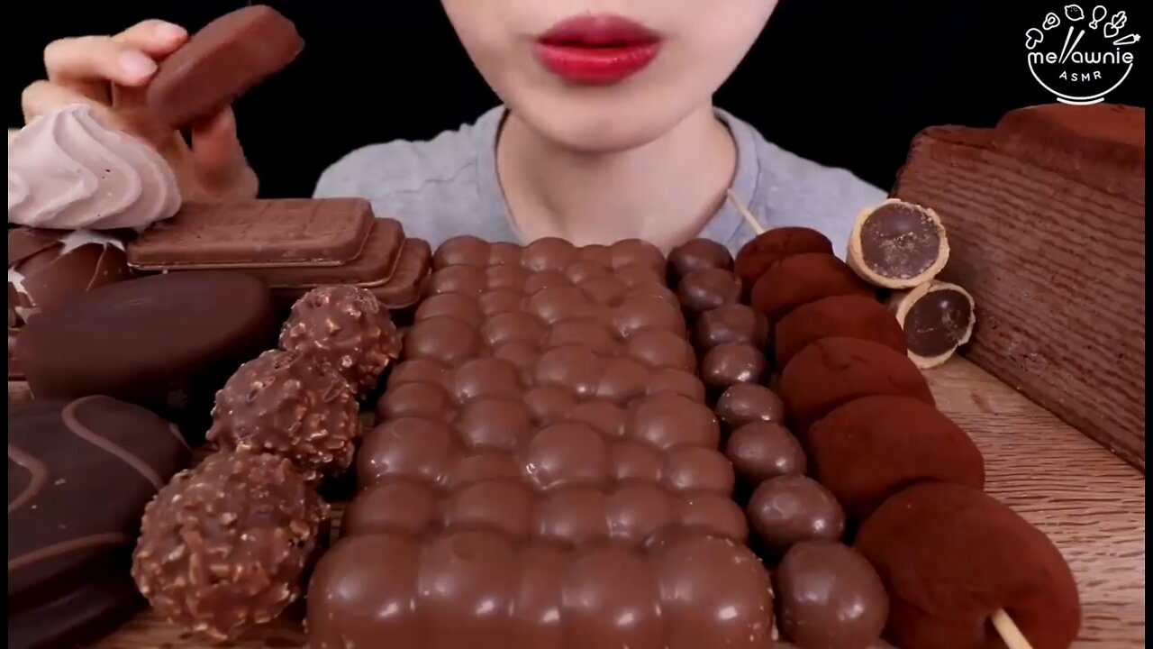 ASMR.CHOCoLATE😋😋/Funny/funny/Cute/cute