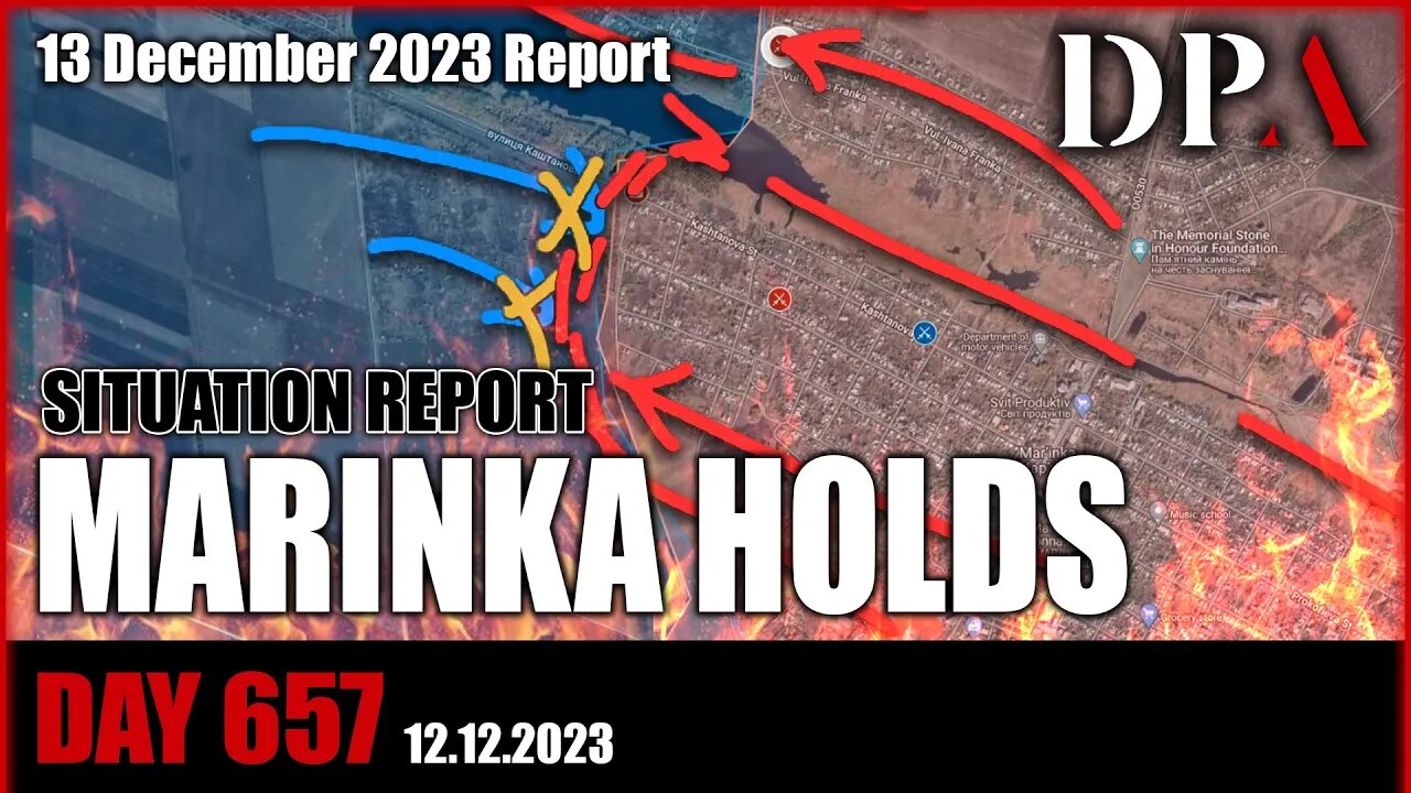 MARINKA IS FALLING (finally)!!! 5 x major Russia Offensive Ops in full flow - Ukraine SITREP D657