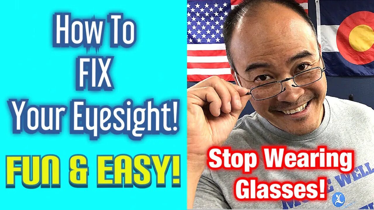 How To FIX Your Eyesight! Fun & Easy! | Dr Wil & Dr K