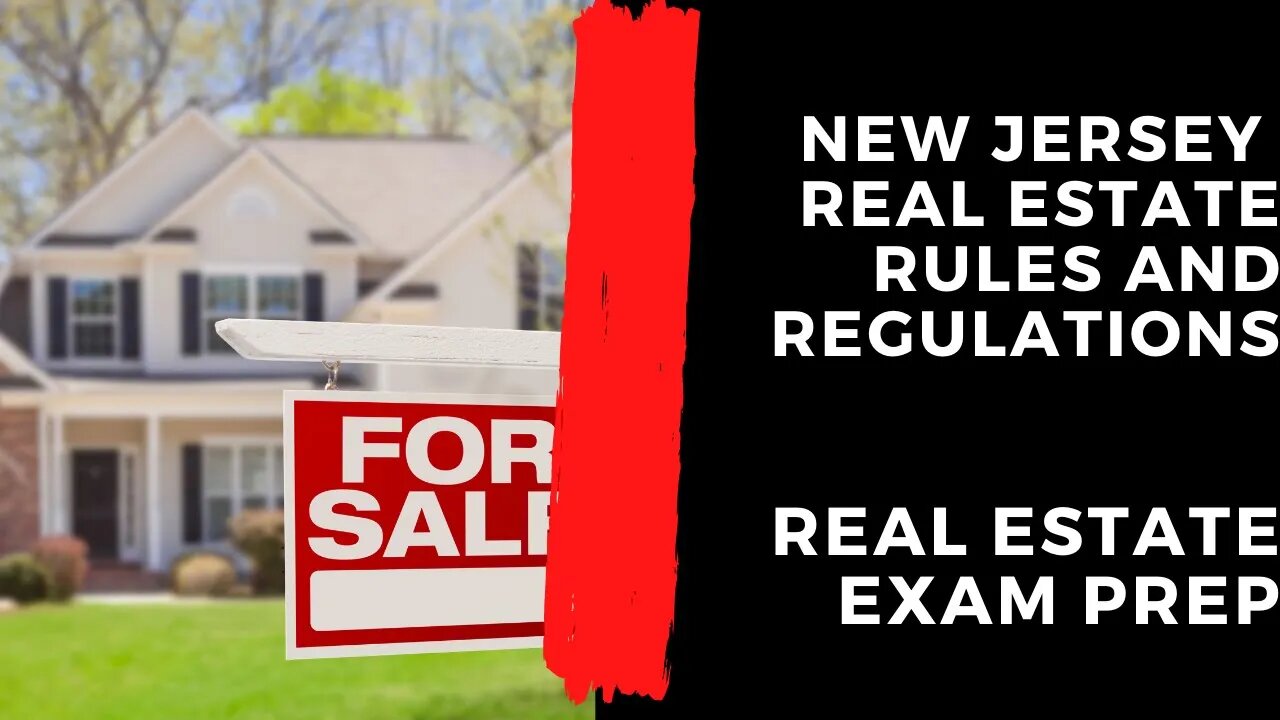 New Jersey real estate commission rules, and regulations - Chapter 2