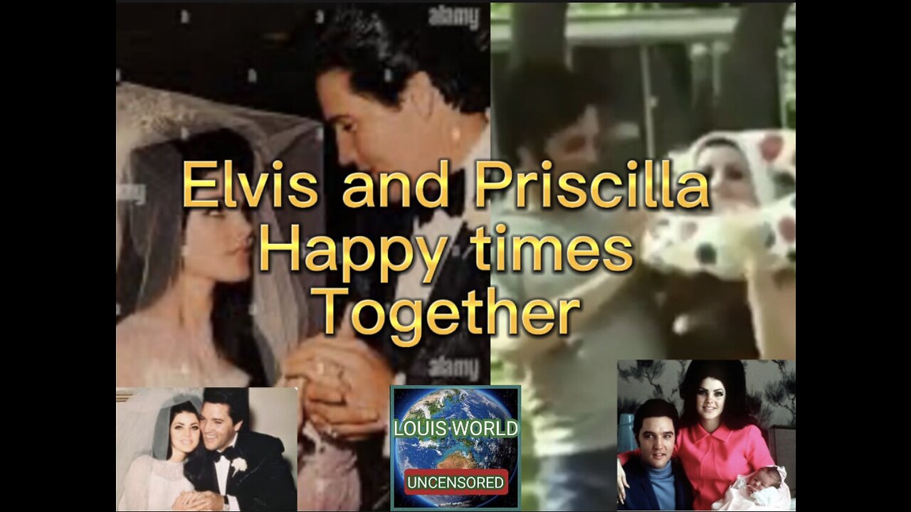 elvis and Priscilla in Happy Times