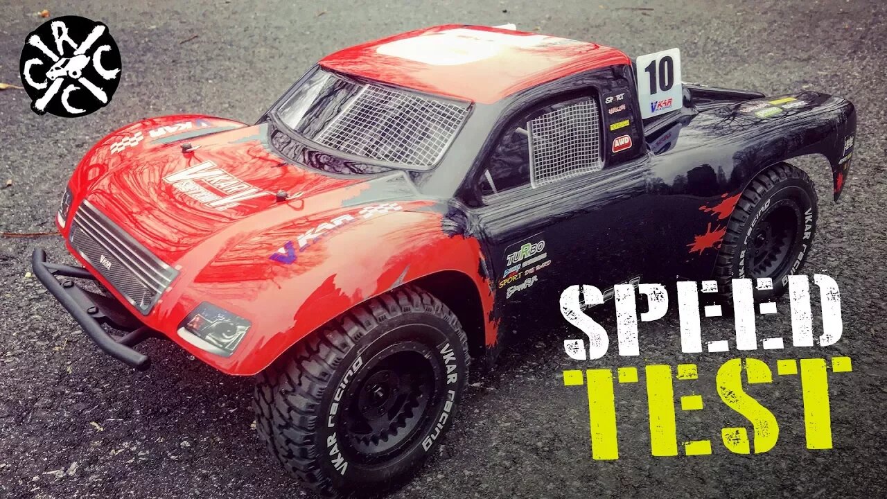 VKAR RACING SCTX10 V2 Speed Test - I AM IMPRESSED!