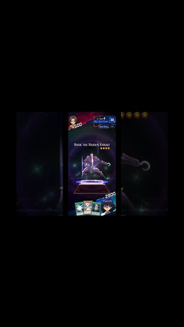 Yu-Gi-Oh! Duel Links - Hook The Hidden Knight Gameplay (Turbo Duel GP SR Card) #Shorts