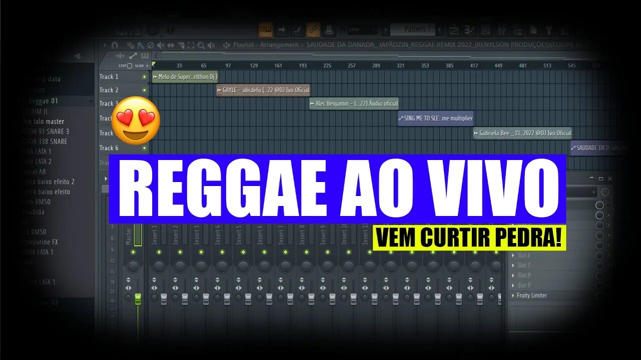 SÓ LANÇAMENTO DE REGGAE - O MELHOR DO REGGAE REMIX - TR REGGAE REMIX AO VIVO