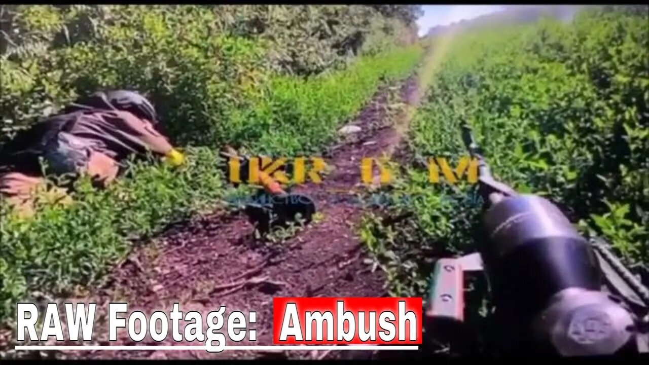 Real Combat RAW, POV. Ukrainian Unit ambushed by Russians. Uncut, no edits by me.