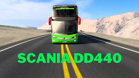 PELAS ESTRADAS PERUANAS DE SCANIA DD440 - ETS2 - MAPA EAA