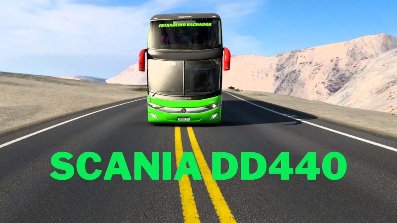 PELAS ESTRADAS PERUANAS DE SCANIA DD440 - ETS2 - MAPA EAA