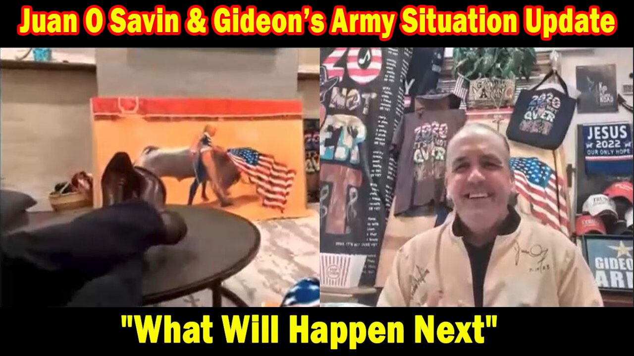 Juan O Savin & Gideon’s Army Situation Update 10-21-23: "What Will Happen Next"