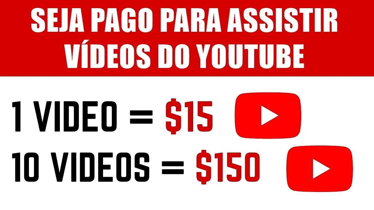 Seja Pago Para Assistir a Vídeos | $15 Por Vídeo (Como Ganhar Dinheiro Online 2022)