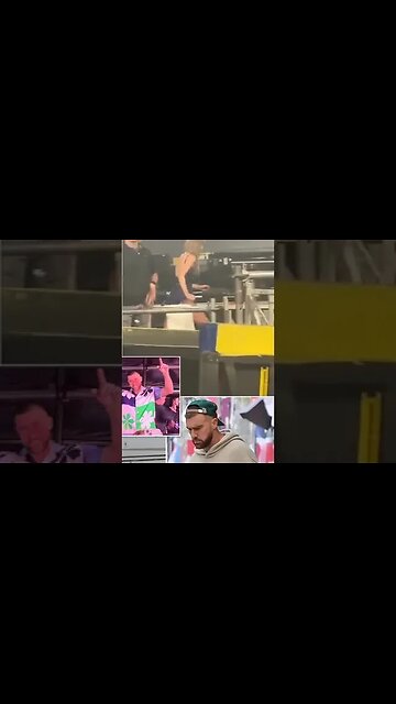 Taylor Swift was seen rushing to kiss him in viral