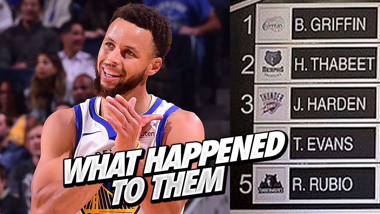 What Happened To Every Player Drafted Above Stephen Curry