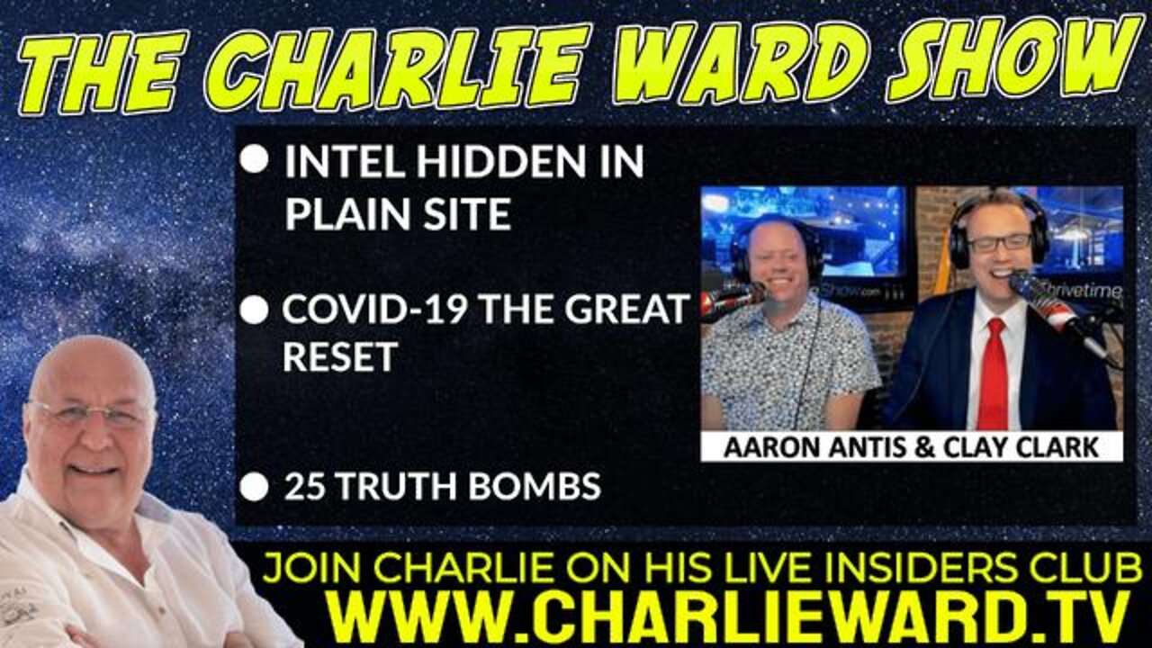 CHARLIE WARD UPDATE 3/29/22 - INTEL HIDDEN IN PLAIN SIGHT, 25 TRUTH BOMBS