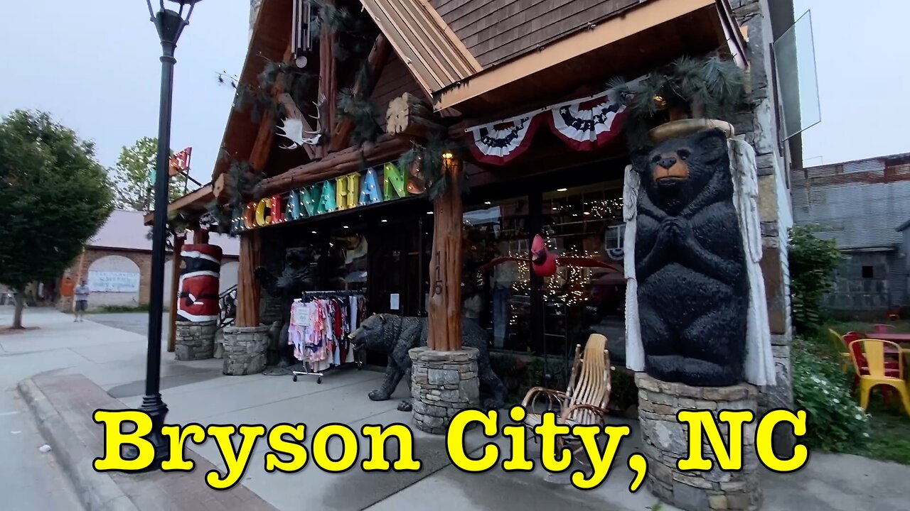 I'm visiting every town in NC - Bryson City, North Carolina