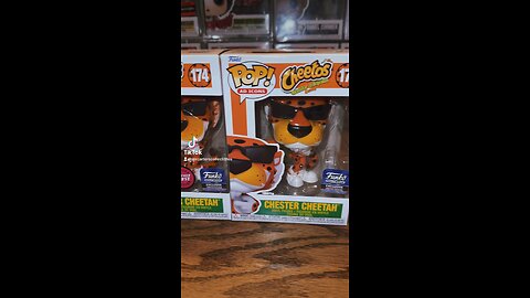 Drove a few hours to #funkohollywood and happen to get one of the Chester Cheetah Flocked Chases 🔥